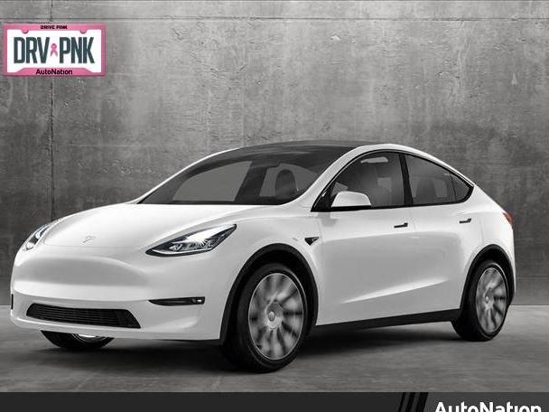 TESLA MODEL Y 2021 5YJYGDEE6MF080776 image